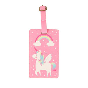 Sass & Belle Rainbow Unicorn Luggage Tag For Suitcases