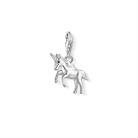 Thomas Sabo Women's Unicorn Silver Pendant Charm | 1514-007-21