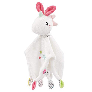 Unicorn Cuddle Blanket | Comforter | From 0+ Months | Inc. Attachment Ring for Dummy