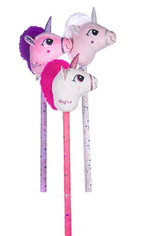 Pink Unicorn Stick | Hobby Horse For Children