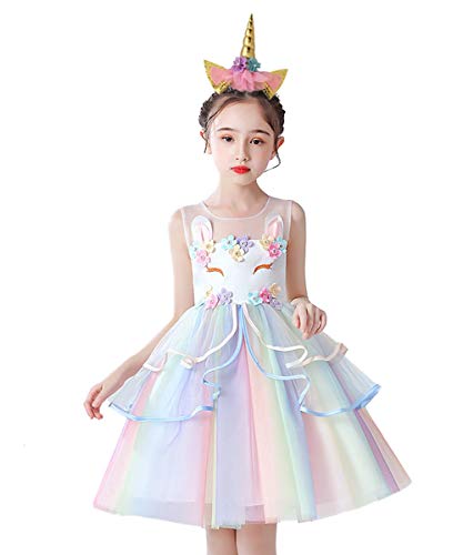 Cute unicorn special occasion dress