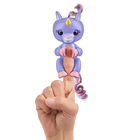 Fingerlings Baby Unicorn | Friendly Interactive Toy | Purple