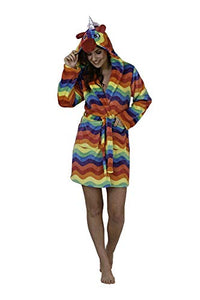 Ladies Rainbow Unicorn Dressing Gown For Women | Ladies | Unicorn Gift