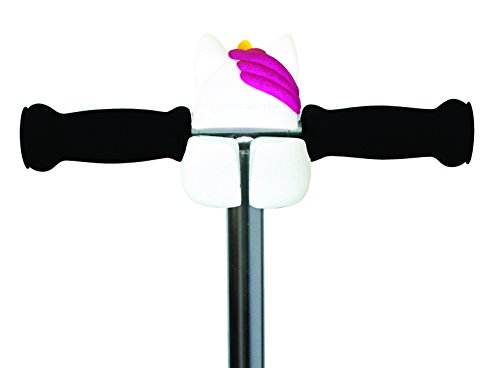 Scootaheadz Unicorn: White and Pink Scooter Accessory
