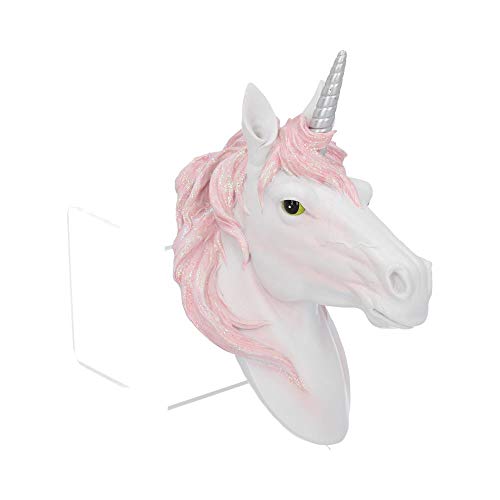 Nemesis Now Divine Splendour Unicorn Head Figurine | 16cm | Pink