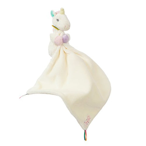 Cream Baby Unicorn Plush Comforter