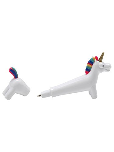 Novelty unicorn gift idea, ball point pen.