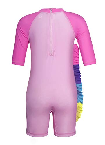 AmzBarley Girls Unicorn Swimsuit with UV Sun Protection