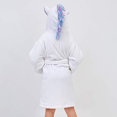 Fluffy Bathrobe, Unicorn Dressing Gown