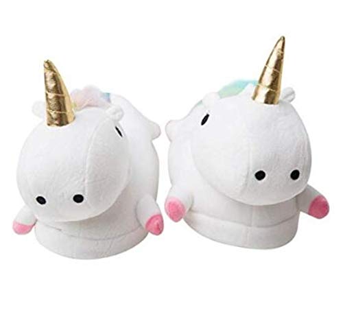 Unicorn With Horn Women's Slippers 