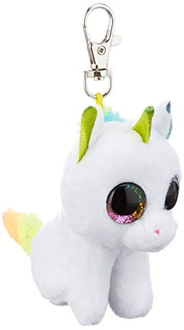 TY Unicorn-Boo Key Clip | Multi-coloured | Plush 