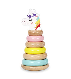 Stackable Rings Fisher Price Unicorn Ring Stacker Multi Wooden