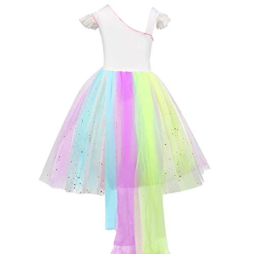 Rainbow Unicorn Tulle Skirt Costume