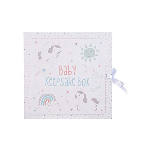Unicorn Keepsake Box with Drawers - Sass & Belle Baby - Baby Gift
