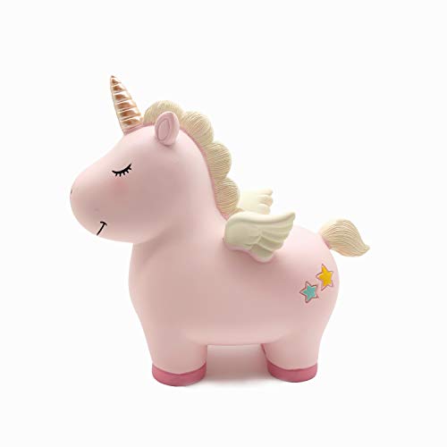 Children's Unicorn Money Box | Unicorn Piggy Bank | Pink, 18.5cm*9cm*20cm | Unicorn Gift