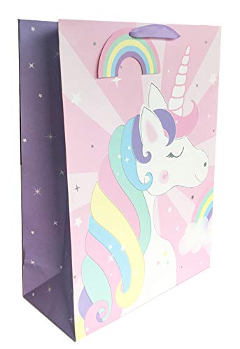 Pastel Coloured Unicorn Gift Bag