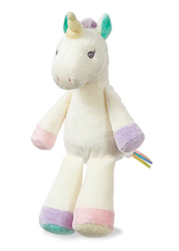 Cream and Rainbow Unicorn Plush Toy Babies 