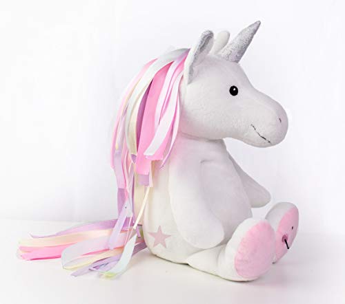 Cute Unicorn Soft Toy With Ribbons 