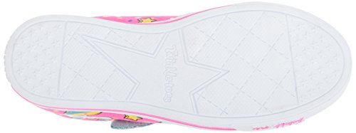 Skechers Girls Sparkle Lite-Unicorn Craze Trainers, Pink (Neon Pink/Multi)