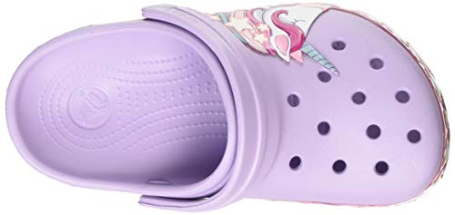 Lavender Purple Unicorn Kids Crocs