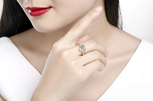 Unicorn Heart Silver Ring 