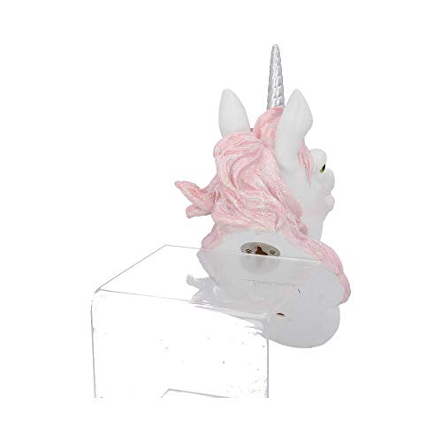 Nemesis Now Divine Splendour Unicorn Head Figurine | 16cm | Pink