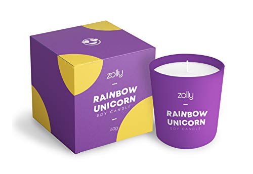 Rainbow Unicorn Mini Candle | 40g 
