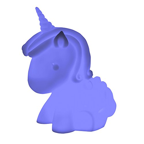 Fizz Creations Unicorn Mood Night Light - Blue