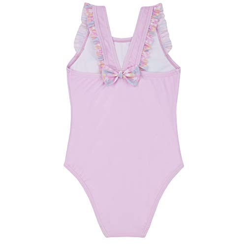 Minikidz Collection Unicorn Swimming Costume Girls, Pink , Flamingo