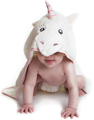 Unicorn Hooded Towel Gift Idea Babies 
