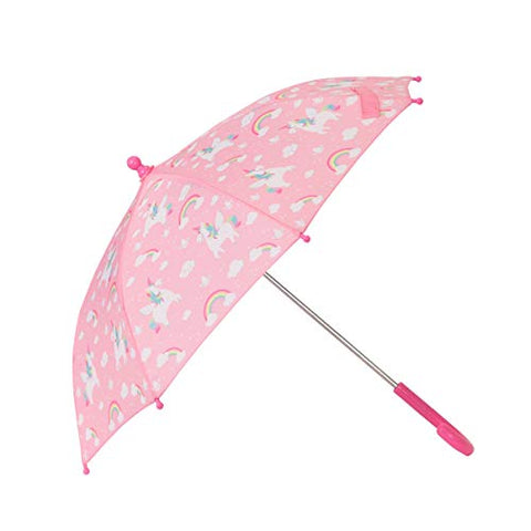 Sass & Belle Rainbow Unicorn Kids' Umbrella | Pink