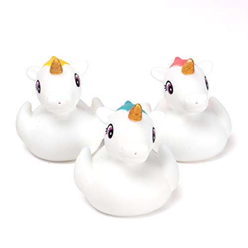 4 Pack Unicorn Bath Toy For Children 