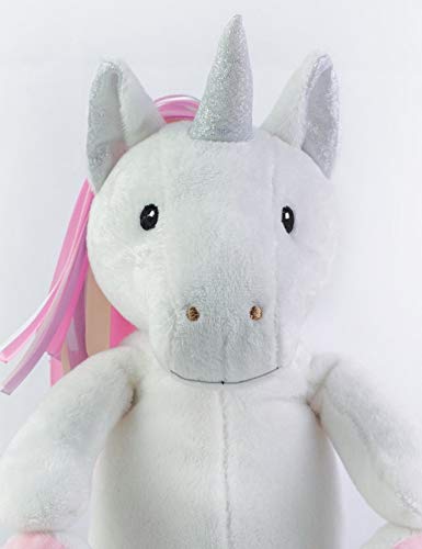 White Unicorn Soft Toy Plush 