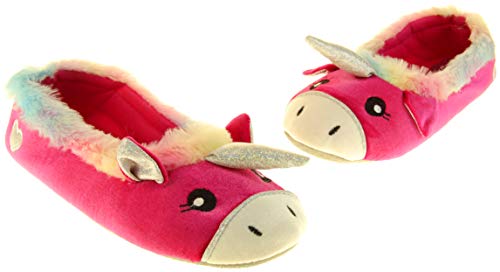 Pink Unicorn Women's Slippers 