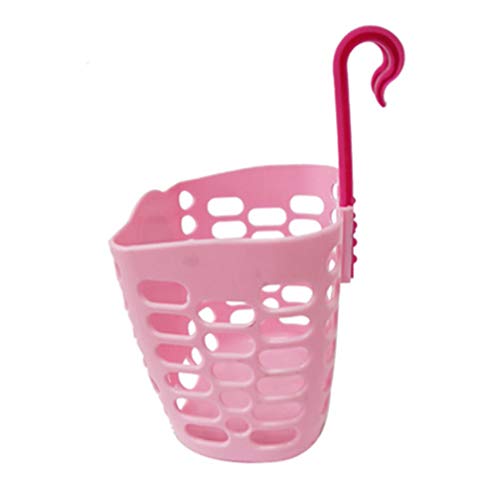 Unicorn Pink Bike Basket- Kids Handlebar Basket for Children's Bikes Cycling Storage (Pink,Pattern Random)