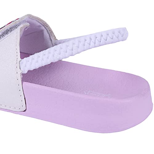 Girls Unicorn Sliders | Purple 