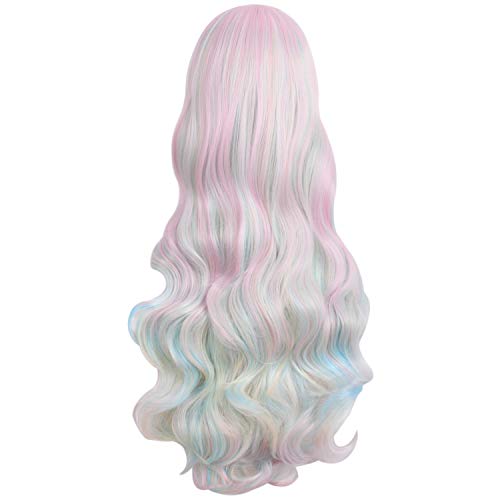 Unicorn Cosplay Wig Pastel Coloured 