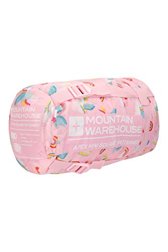 Mountain Warehouse Summit Mini Square Sleeping Bag - Pink | Size One