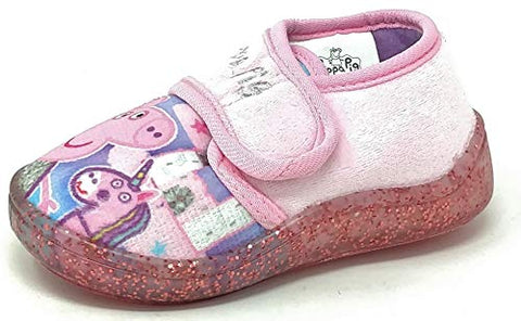 Peppa Pig Unicorn Slippers | Pink | Children's 