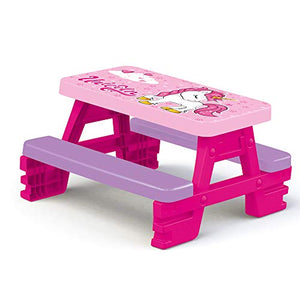 Unicorn Themed Kids Picnic Table | Pink | Dolu