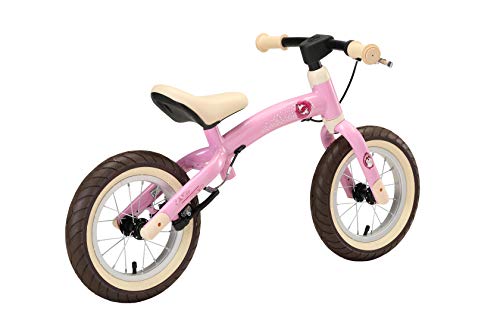 Pink Unicorn Balance Bike With Brakes | Bikestar 