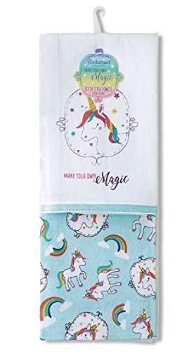 Cooksmart | Unicorn Tea Towels | 2PK Tea Towels