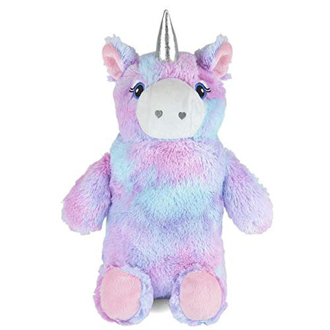 Hot Water Bottle With Unicorn Plush Super Soft Cover 