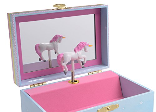 Musical unicorn jewellery box