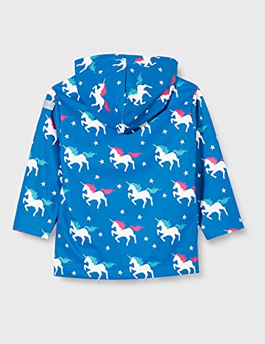 Unicorn Pattern Rain Jacket | Blue | Hatley 