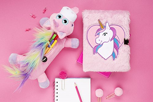 Cute Unicorn Pencil Case Soft & Fluffy
