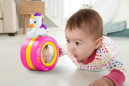Pink Rolling Unicorn Babies Toy 