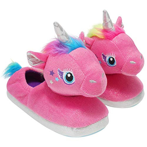 Pink Unicorn Head Slipper | Kids | UK 10-11 | Build-A-Bear