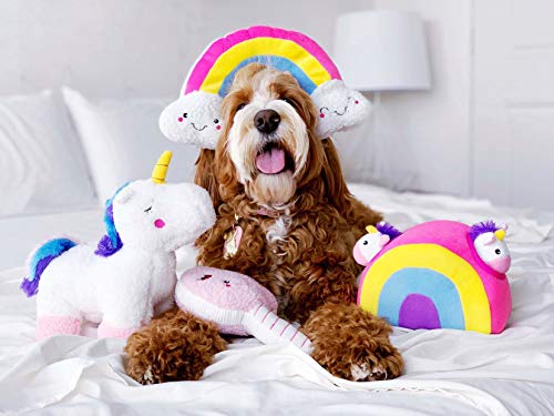 Cute Unicorn Dog Toy | Rainbows 