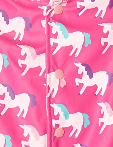 Colour Changing Unicorns Pink Raincoat 